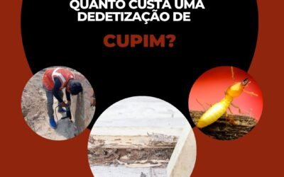 Quanto custa uma dedetização de cupim?